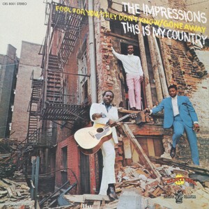 洋楽 The Impressions This Is My Country LP This Is My Country by The Impressions (Album, Chicago Soul